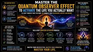 Master the Quantum Observer Effect to Activate the Life You Actually Want