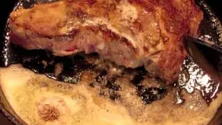OJO DE BIFE CON AJO Y ROMERO SECO