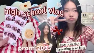 high school graduation vlog 🎓: prom, senior sunset, brunch, and my final memories with friends ☆