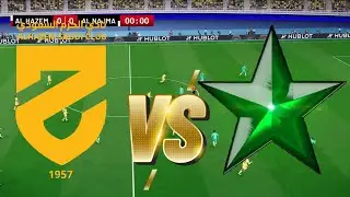 Al Hazem vs Al Najma Live Saudi Pro League 2026 | PES 2021 Simulation