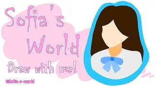 How I Draw a Cute Girl 🎨 | Simple Digital Drawing Process 👧🏻