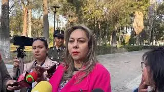 Sara Rocha Medina, diputada presidenta del Congreso del Estado de San Luis Potos&iacute;