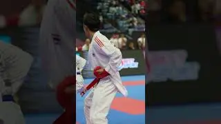 🇹🇭 Siwakon Muekthong Strikes with Precision | Kumite Action at Karate1 Rabat 2025