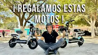 Regalamos dos de las motos eléctricas famosas