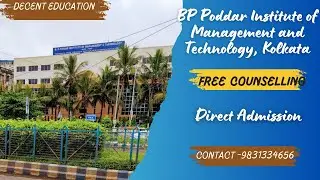 BP Poddar Institute of Management and Technology, Kolkata | Direct Admission | Decent Education |