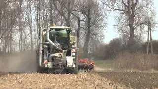 Agrar service Terhuf met Claas Xerion en SGT mestinjecteren Trekkerweb