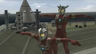 Ultraman Fighting Evolution 3 - Extras - Ultraman Leo VS Gaia Replay