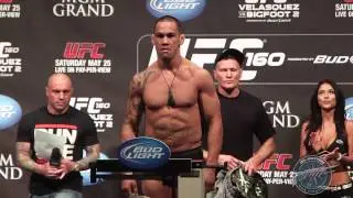 UFC 160 Weigh-In Video Highlights