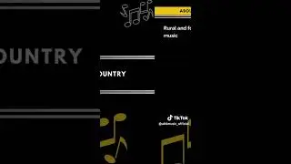 Music Genres - COUNTRY🎶#musicgenres   #exploremusic  #johnnycash