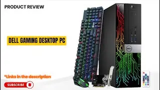 Dell Gaming Desktop Review i7 6th Gen + GTX 1050 Ti  16GB DDR4, 512GB SSD, RGB Setup, Windows 11 Pro
