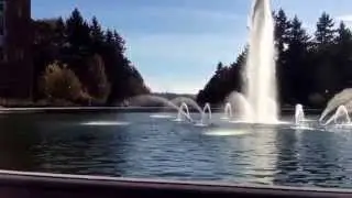 Drumheller Fountain, University of Washington, Autumn 2014