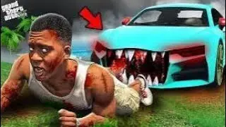 GTA 5, Franklin & Shinchan Again Attacked By New Cursed Killer Car GTA 5