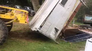 redneck rich camper smash up