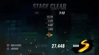 Streets of Rage 4 - Stage 9 (Y-Tower) - S-Rank - Adam