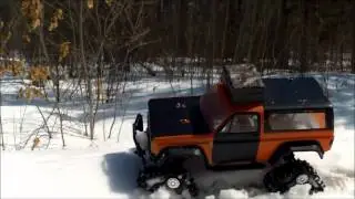 RC4WD EVO PREDATOR TRACKS on the chevy blazer