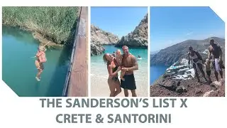 EXPLORING THE HIDDEN GEMS OF CRETE & A HIKING HOLIDAY IN SANTORINI? | GREECE FAMILY TRAVEL 2021