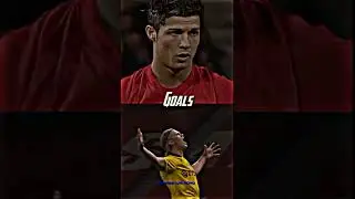 Young Ronaldo 🇵🇹 Vs Haaland 🇳🇴 #shorts #football #Ronaldo #Haaland #Edit