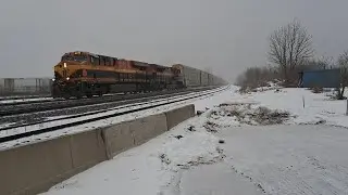 (Boxing Day Afternoon Grab) CPKC 731 At Guelph Junction In Campbellville Ontario