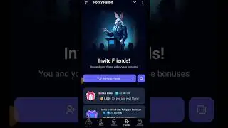 New Mining Bot | Telegram Mining Bot | Referral And Earn Ton | Mining Bot | Rocky Rabbit Bot #bot