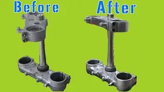 How to Polish Triple Clamps