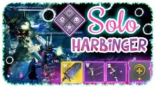 Solo Flawless Harbinger Mission - Hunter - Korusk and Tarusk Boss Week - Destiny 2 Commentary