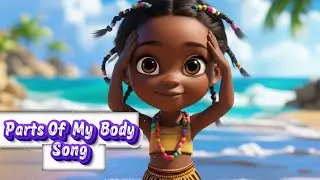 Parts of My Body Song | Learn Body Parts with AfrochocoKids 👦🏾👧🏽👐---📖
