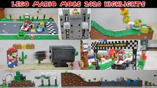 My Top LEGO Mario MOCs of 2020 - Best of / Highlights Compilation