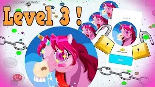 Agar.io Mobile UNLOCKING LEVEL 3 SKINS!! BEST OF 2018 Solo & Duo Gameplay!!