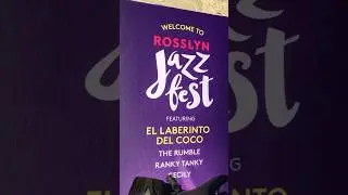Arlington, Virginia's most popular free outdoor music festival | Rosslyn Jazz Fest #shorts