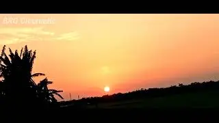 Sunset time lapse video | Beautiful sunset 🌇 | sunset whatsapp status 30 sec cinematic | sunset view