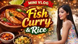 Mini Vlog Day 3 (Fish Curry & Rice)#viral #viralvideo #trendingvideo #fishcurry #fish #ricerecipe 