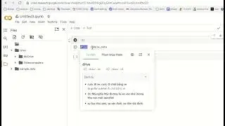 cách kết nối Google Drive và Colab không cần code - 2025