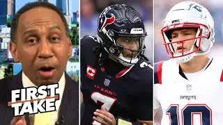 Drake Maye aiming to SHOCK CJ Stroud - Stephen A BOLD Predictions for Patriots vs Texans