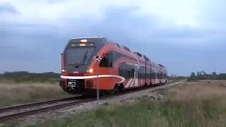 Штадлерский дизель-поезд 2312 на перегоне Рапла-Лелле / Stadler DMU 2312 between Rapla-Lelle