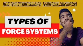 Force and force systems  Eningeering Mechanics   Coplanar,Concurrent,colinear   #civilengineering