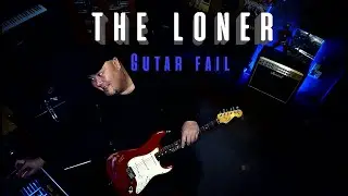 The Loner - Guitar Cover FAIL - Mike Few Music #garymoore #paraplegic #rock #fenderstratocaster