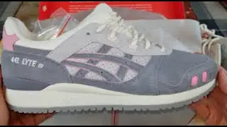 ASMR Unboxing Asics x End. Gel-Lyte III Pearl Shoes!