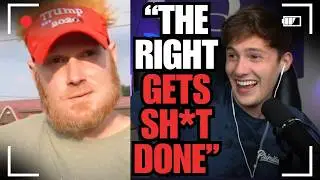 Trump Supporter MOCKS Me&mdash; Then Gets SHUT DOWN by FACTS