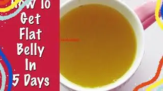 Turmeric Tea DIY Mix For WeightLoss Exercise-Belly Fat Burner