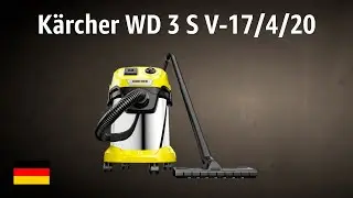 Trockensauger K&auml;rcher WD 3 S V-17/4/20 | TEST | Deutsch