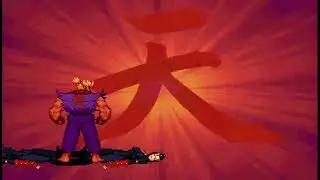 Shin Akuma VS Juli and Juni STREET FIGHTER ALPHA3 MAX