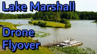 Lake Marshall Disc Golf Course (LIONS) | Drone Flyover