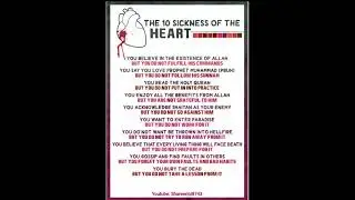 10 Sickness Of The Heart....
