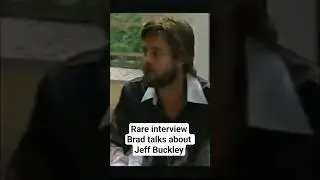Brad Pitt Couldn't Stop Listening After Hearing This #jeffbuckley #celebrity