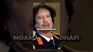 Gaddafi tried To Launch A Gold Backed African Currency