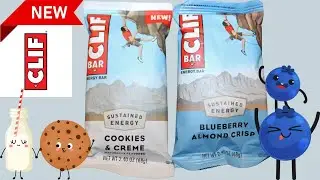 CLIF Bar Energy Bar: Cookies & Cr&egrave;me and Blueberry Almond Crisp Review