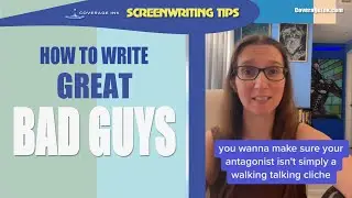#Screenwriters: How to Write Great Bad Guys #screenwriting
