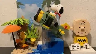 Marstoy Charlie Brown and Snoopy LEGO Sets Repview