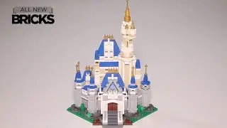 Lego Mini Disney Castle Speed Build by Build Better Bricks