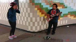 A Brief Evening at Hanger Lane Tube Station in London